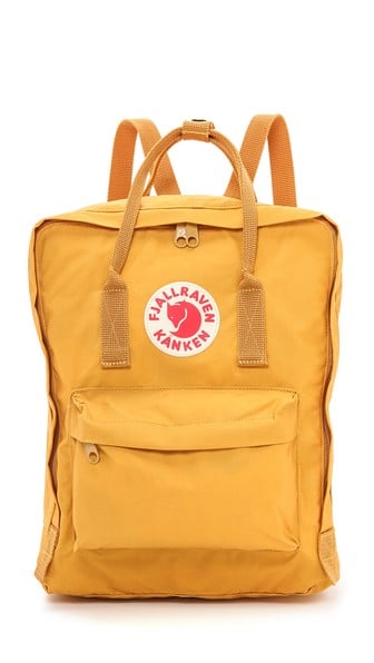 Fjallraven Kanken Backpack Ochre designer backpacks back to school 2016 high school students college students