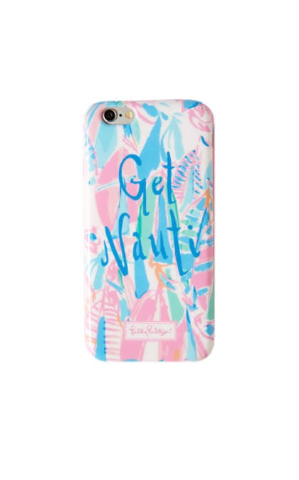 Lilly Pulitzer IPHONE 6/6S COVER - OUT TO SEA Get Nauti Multi Out To Sea Tech lilly pulitzer 4th of july presents event