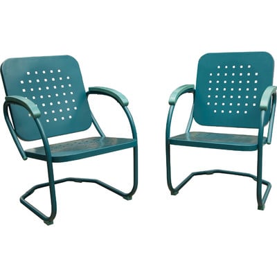 Retro Arm Steel Chair by Hanover Wayfair 4th of July Extravaganza