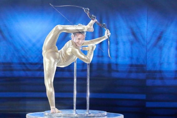 Watch America's Got Talent Season 11 Episode 9, Judge Cuts, Night Two Video: Watch 14 year old self-taught contortionist Sofie Dossi deliver a fiery performance that dazzles everyone. The judges gave her a standing ovation which was very well deserved! Guest judge Reba McEntire used her golden buzzer on the talented teen.