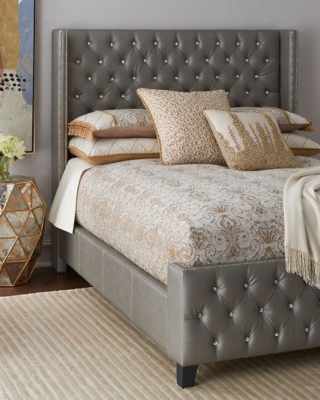 neiman marcus bedroom bath. candace rose mercedez jeweled king bed gray neiman marcus bedroom and bath sale candie anderson n