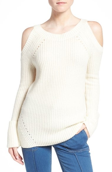 bare shoulder sweaters