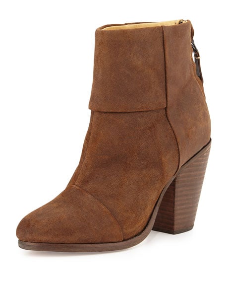 Rag & Bone Classic Newbury Leather Ankle Boot Brown ankle boots fall 2016