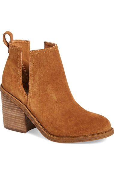 Steve Madden 'Sharini' Bootie (Women) Chestnut Suede ankle boots fall 2016