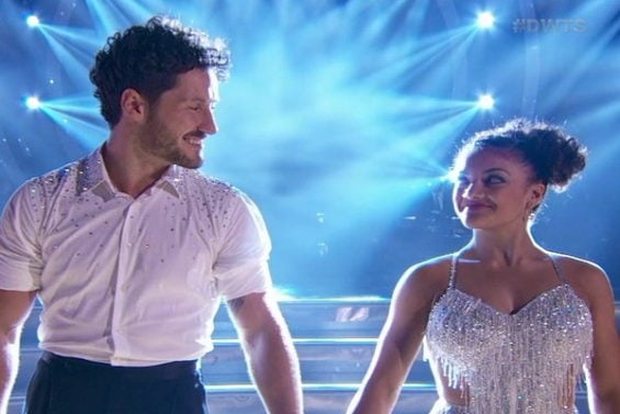 Watch Rio Olympics Summer Games gold medalist Ms. Laurie Hernandez of the Final Five and her partner Val Chmerkovskiy wow the judges, the audience and all of us at home with their cha cha! Loved their performance and love getting to see one of my Team USA favorites perform!