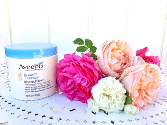 Don't forget to use Aveeno Eczema Therapy Itch Relief Balm during these cold winter months! dr. jeanine downie interview candace rose blogger aveeno ambassador