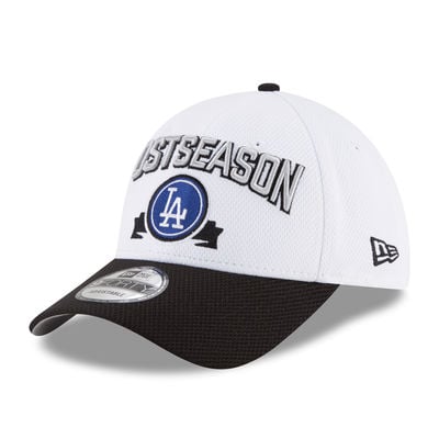 Los Angeles Dodgers New Era 2016 Division Series Winner Locker Room 9FORTY Adjustable Hat - White