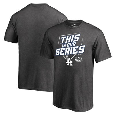 Los Angeles Dodgers Youth 2016 League Championship Series Participant T-Shirt - Heather Gray