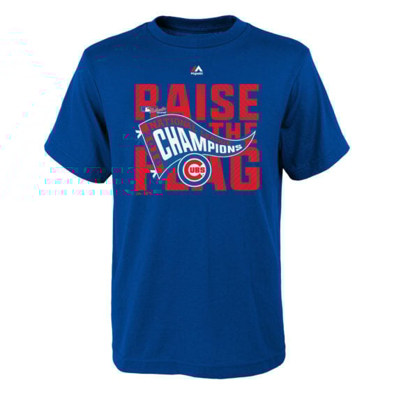 Majestic Chicago Cubs Youth Royal 2016 National League Champions Locker Room T-Shirt