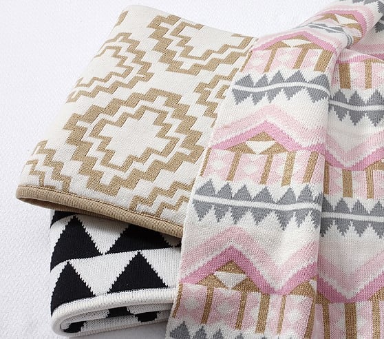 The Emily & Meritt Printed Baby Blankets Sweet Traveler Adventurer Explorer Pottery Barn Kids Collection emily & meritt for pottery barn kids collection