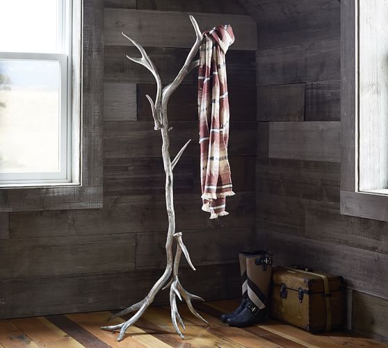 Pottery Barn ANTLER COAT RACK pottery barn 70% off sale flash sale
