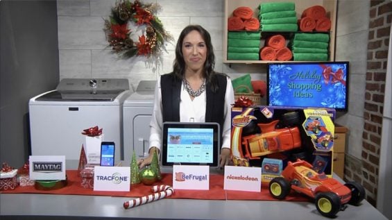 Lifestyle expert Justine Santaniello joined Candace Rose for an interview to share her top holiday shopping tips!