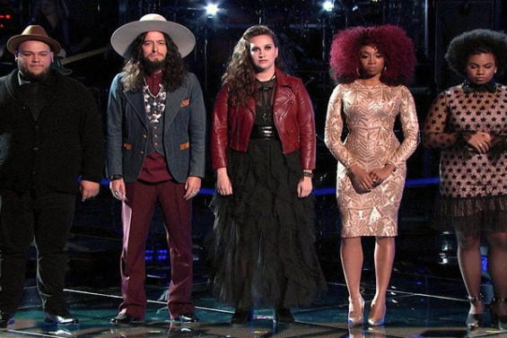 Team Alicia Keys Live Playoffs Elimination: America saved Christian Cuevas, We McDonald. Alicia Keys saved Sa'Rayah.