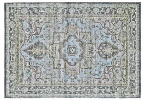 Adara Rug, Blue/Taupe One Kings Lane best of 2016 sale