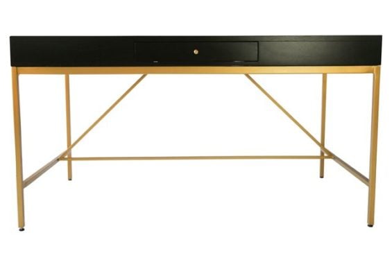 Ave Home Carlyle 54" Writing Desk, Ebony One Kings Lane best of 2016 sale