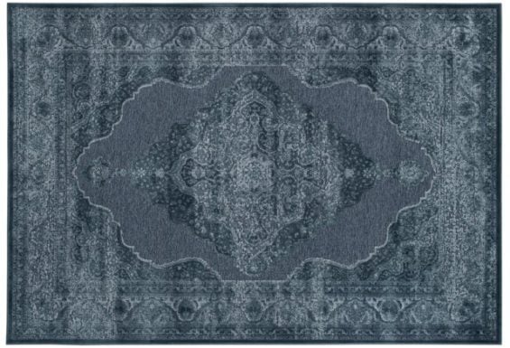 Joe Overdyed Rug, Blue/White One Kings Lane best of 2016 sale