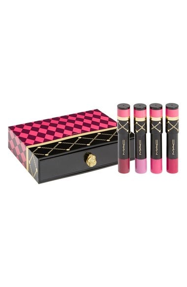 MAC Nutcracker Sweet Pink Patentpolish Kit mac holiday kits 25% off sale