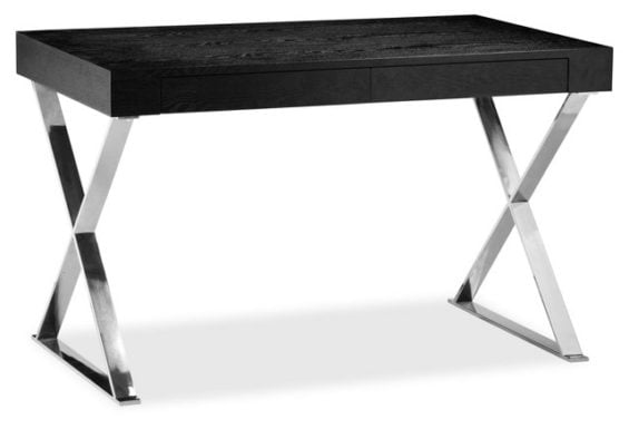 Pangea Alba X-Leg Desk, Black One Kings Lane best of 2016 sale