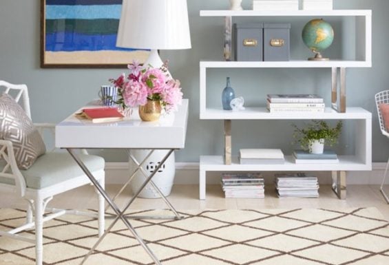 Pangea Alba X-Leg Desk, White One Kings Lane best of 2016 sale