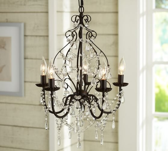 Pottery Barn PAIGE CRYSTAL CHANDELIER pottery barn premier event