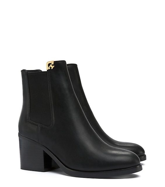 Tory Burch NICOLA BOOTIE Black Prairie Brown tory burch sale