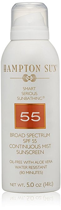 Hampton Sun SPF 55 Continuous Mist Sunscreen, 5 fl. oz. hampton sun continuous mist sunscreen hoda kotb favorite things december 26 2016 monday today show