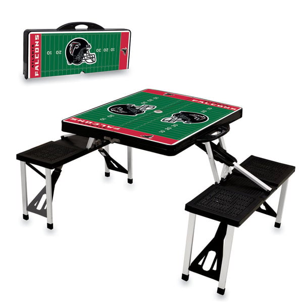 Atlanta Falcons Picnic Table - Black atlanta falcons super bowl li party