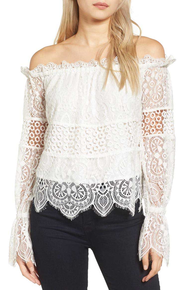 Trendy Off The Shoulder Tops and Tunics for Winter 2017!