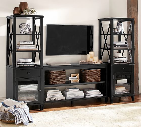 Pottery Barn CASSIE MEDIA TOWER pottery barn premier event sale