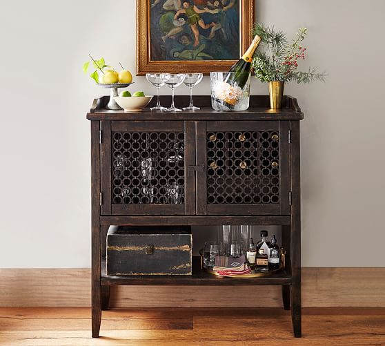 Pottery Barn GEORGIA BAR CABINET pottery barn premier event sale