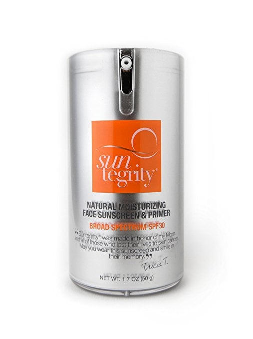 Suntegrity Skincare - Natural Moisturizing Face Sunscreen & Primer, Broad Spectrum SPF 30 kathie lee gifford hoda kotb favorite things