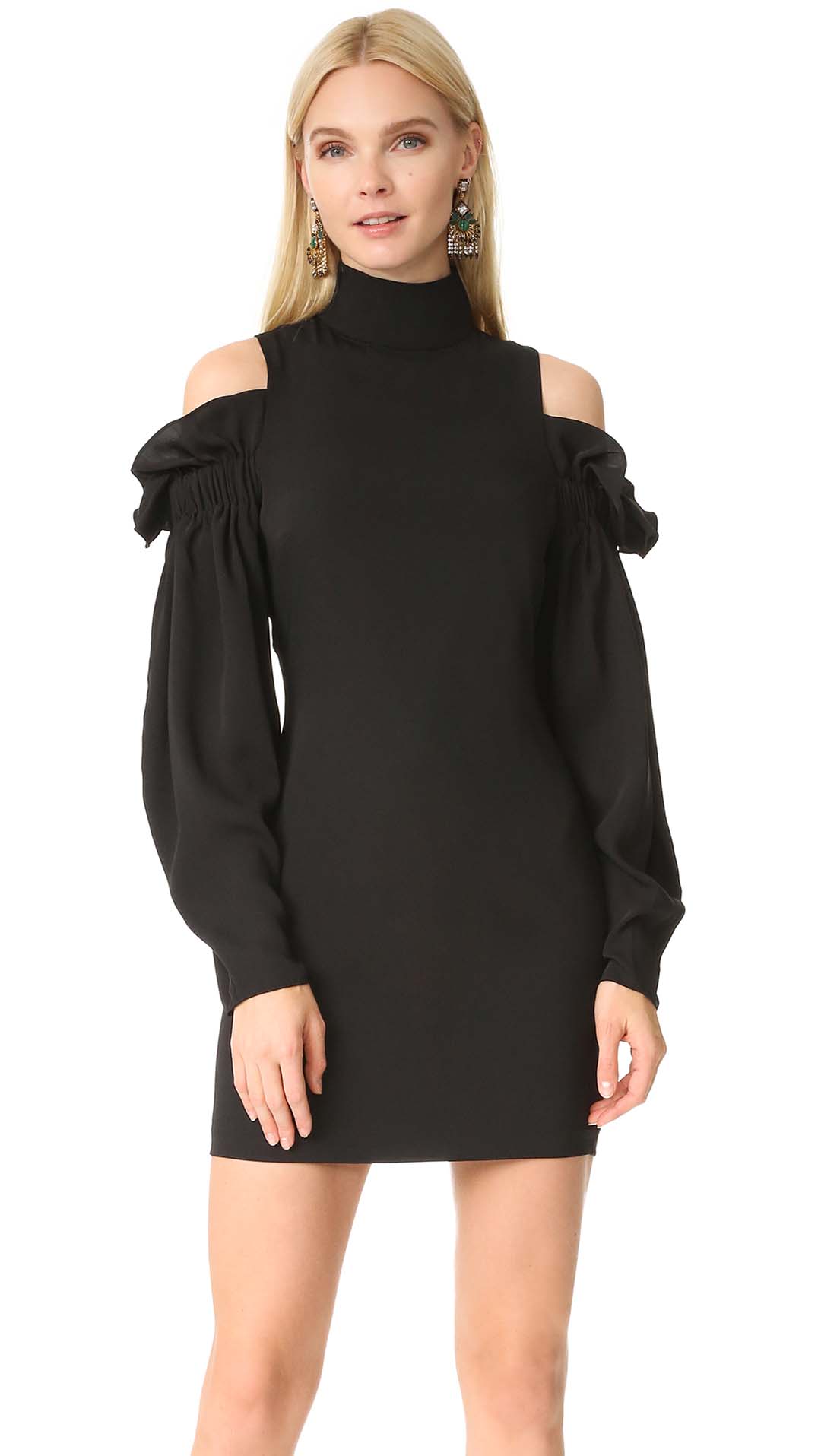 AQ/AQ Azha Mini Dress Black Shopbop buy more save more sale
