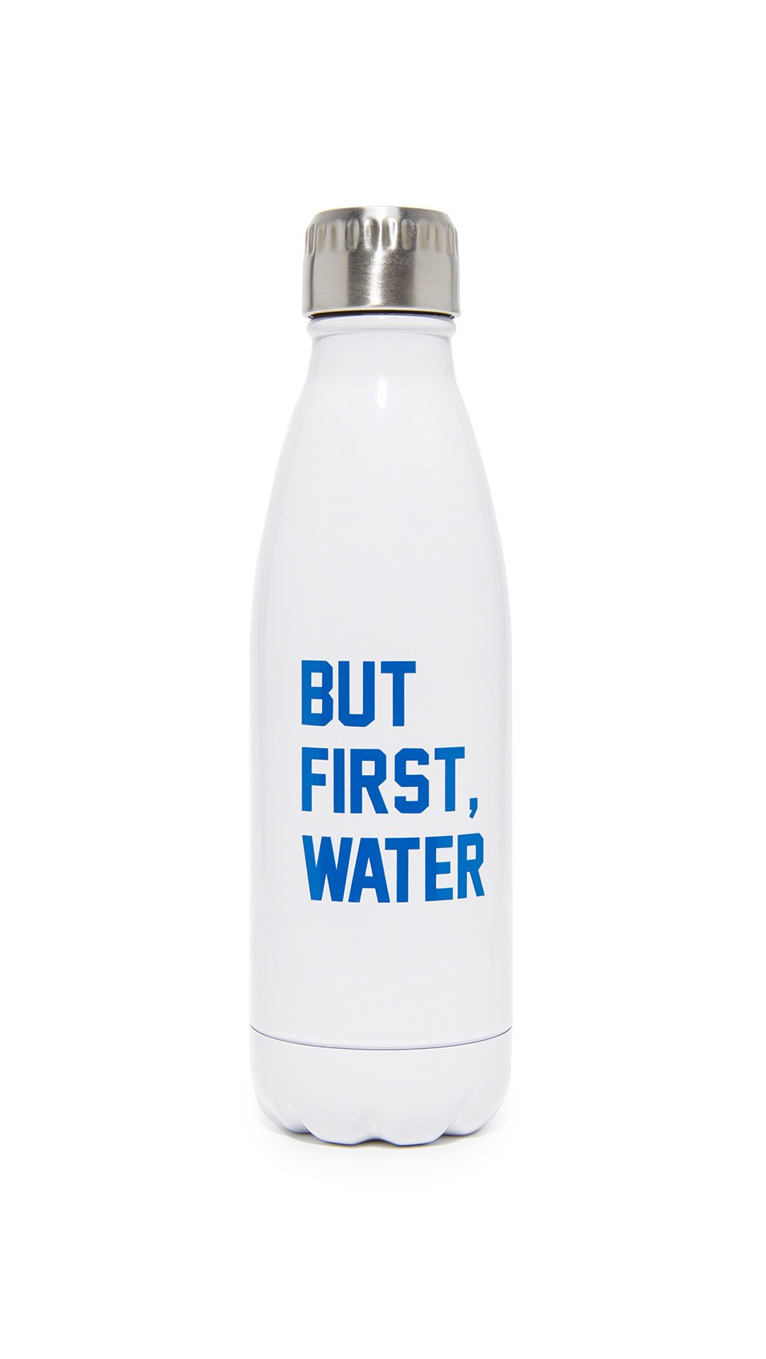 Private Party But First, Water Water Bottle White Blue Shopbop buy more save more sale