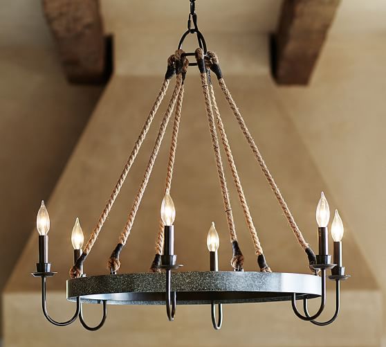 Pottery Barn NAPA WINE BARREL CHANDELIER 2017 pottery barn st. patrick's day sale
