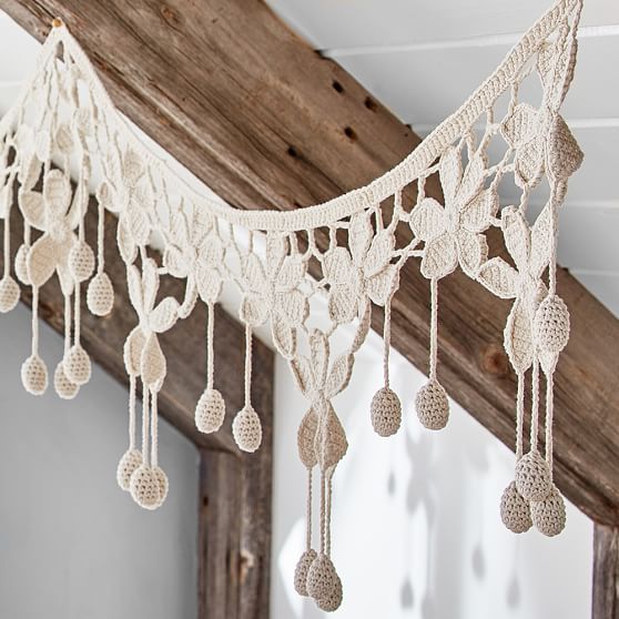 Pottery Barn Teen Macrame Garland pottery barn teen mega sale