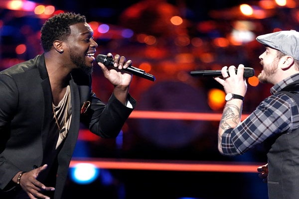 Watch The Voice Season 12 Episode 9 Battles Premiere Videos Night 1. Monday, March 20, 2017. See 30 year old JChosen of Albany, Georgia vs. 30 year old Kenny P. of Cleveland Ohio (Team Gwen Stefani and advisor Celine Dion) battle it out with their cover of Stevie Wonder's hit song "I Was Made to Love Her". I LOVED their rendition of one of my favorite songs on the planet. Be sure to watch their version below! Congrats to JChosen on winning this round! They were both fantastic. Best of luck to Kenny!