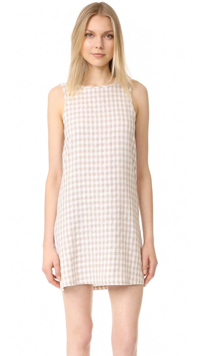 Gingham Dresses On Trend For Spring 2017 In Every Style and Price Range!