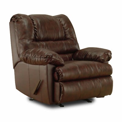 Simmons Upholstery Geneva Rocker Recliner Mahogany Wayfair living room furniture sale