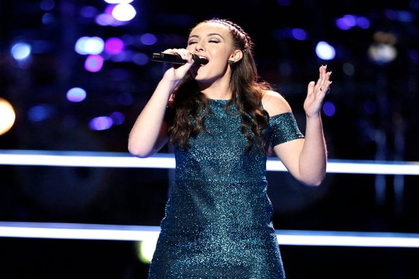 Watch The Voice Season 12 Episode 15 Knockouts Night 3 Videos: Monday, April 10, 2017. See talented 16 year old Caroline Sky of Team Blake Shelton sing Etta James classic song "At Last." It was absolutely beautiful! Caroline's dad taught her this song when she was 12.