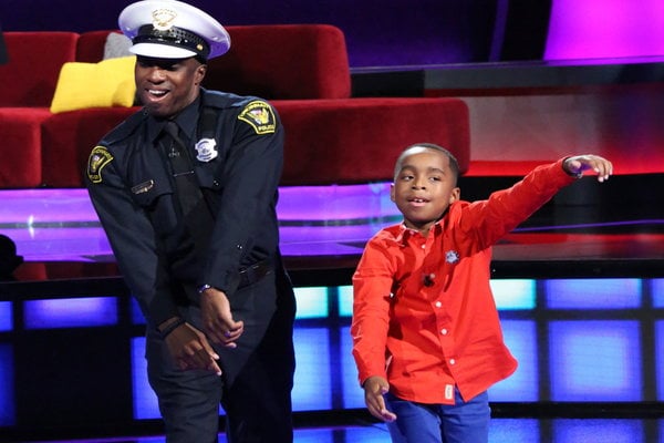 Watch Little Big Shots Season 2 Episode 8 Bend It Like Bella Videos: Sunday, April 30, 2017. Meet Ellis Weaver of Cincinnati, Ohio! He gained fame with his dance battle with a cop. Ellis won and got a police tattoo. He's too cute, polite and such a great dancer! He was telling Steve that he likes to write letters to the officer. How sweet is that! Be sure to watch his rematch with Officer Fields on the show.