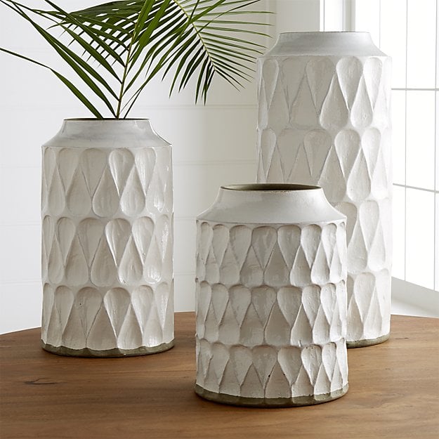 Crate and Barrel Kora Vases crate and barrel memorial day sale