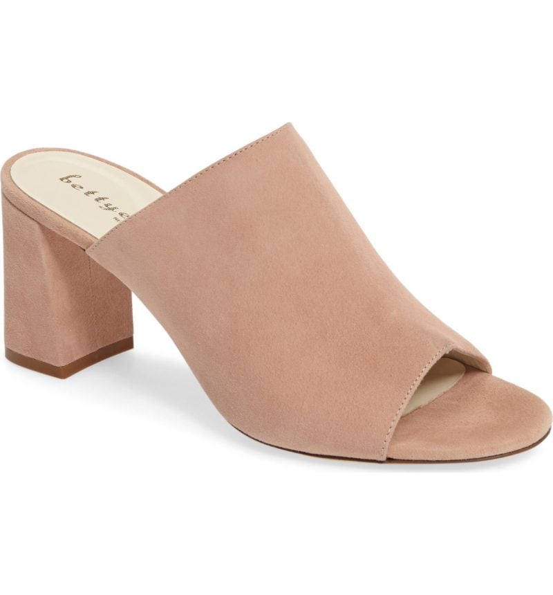 BETTYE MULLER Password Mule Sandal Pale Pink