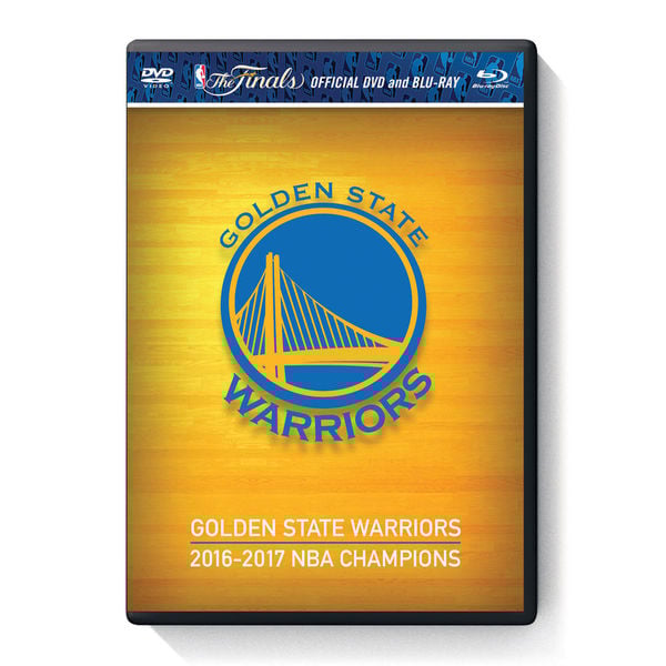 Golden State Warriors 2017 NBA Finals Champions DVD/Blu-Ray golden state warriors 2017 nba champions