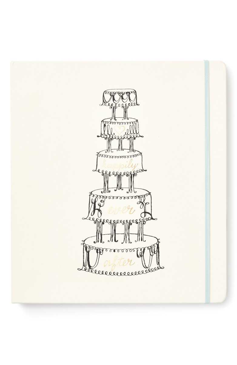 KATE SPADE NEW YORK happily ever after bridal planner white Images taken by the team Greg Lowe and David Turek