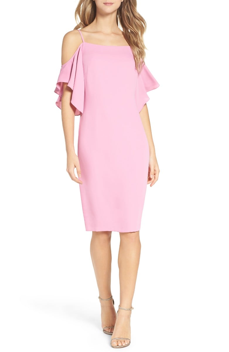 LAUNDRY BY SHELLI SEGAL Cold Shoulder Dress Crocus cold shoulder dresses summer wedding guest