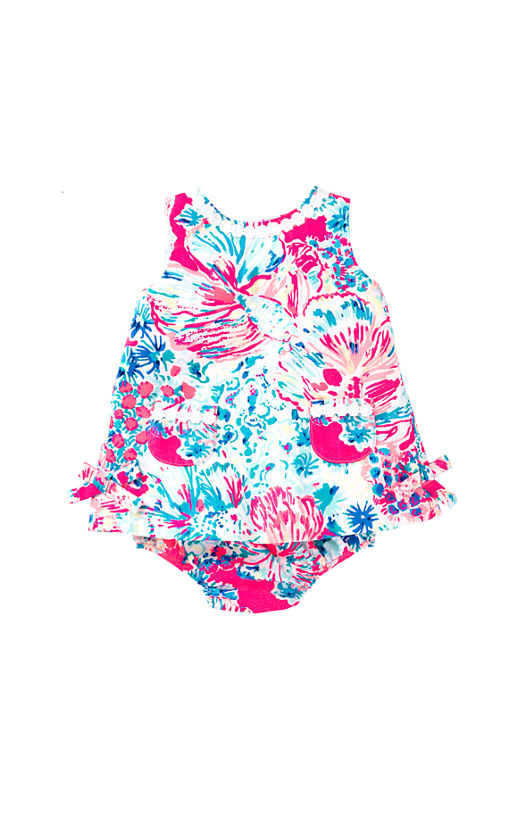 Lilly Pulitzer BABY LILLY SHIFT DRESS Tiki Pink Gypsea Pink 3 months 24 months summer lilly pulitzer dresses for baby girls summer 2017
