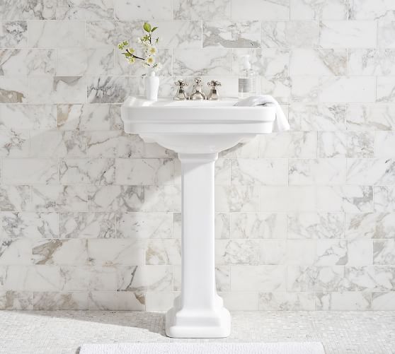 Pottery Barn SUSSEX PEDESTAL SINK CONSOLE 25 percent off sale
