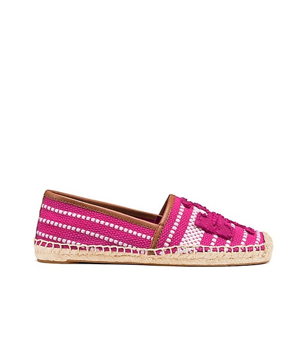 Tory Burch SHAW ESPADRILLE Hibiscus Flower Royal Tan tory burch semi-annual sale