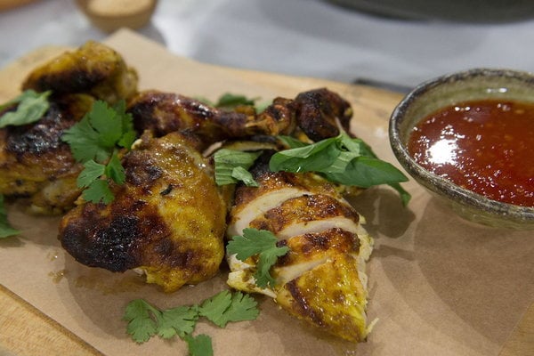 Watch "101 Asian Dishes You Need to Cook Before You Die" author, chef Jet Tila show Dylan Dreyer and Today's Take guest co-host Alfonso Ribeiro make a Thai barbecued chicken and Thai iced tea on the Monday, June 26, 2017 episode of the Today show.