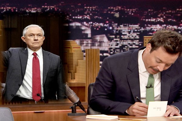 Watch Jimmy Fallon write thank you notes to Jeff Sessions, Donald Trump, mummies, Tim Gunn and many more on the Friday, June 16, 2017 episode of the Tonight Show.